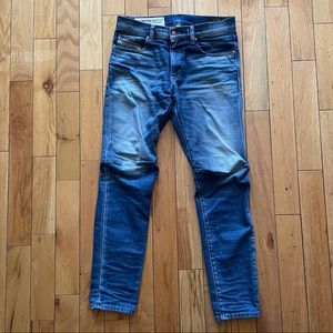 D-Struct light blue denim jeans by Diesel 009HH